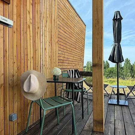 'sable' Vineyard Cabin At Chateau Puynard キャンプ場 *