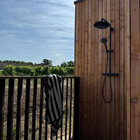 مكان تخييم 'sable' Vineyard Cabin At Chateau Puynard Berson