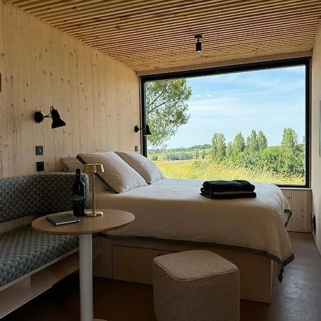 'sable' Vineyard Cabin At Chateau Puynard مكان تخييم