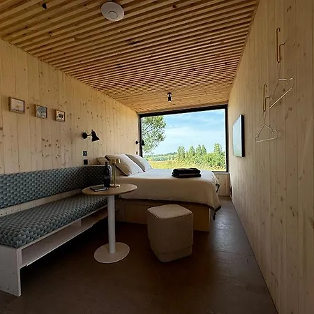 'sable' Vineyard Cabin At Chateau Puynard مكان تخييم Berson