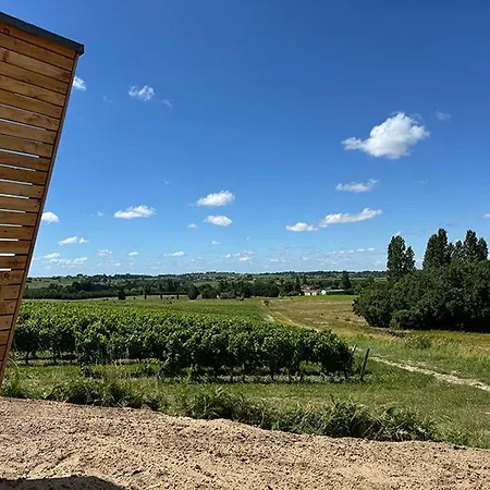 مكان تخييم 'sable' Vineyard Cabin At Chateau Puynard Berson