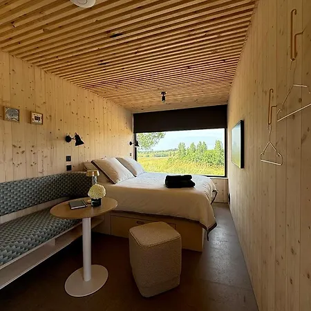 'sable' Vineyard Cabin At Chateau Puynard مكان تخييم Berson