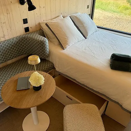 'sable' Vineyard Cabin At Chateau Puynard مكان تخييم *